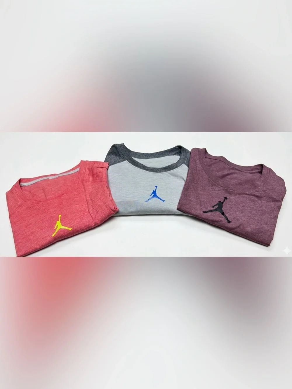 3 Jordan Tri blend tshirts XL in great shape